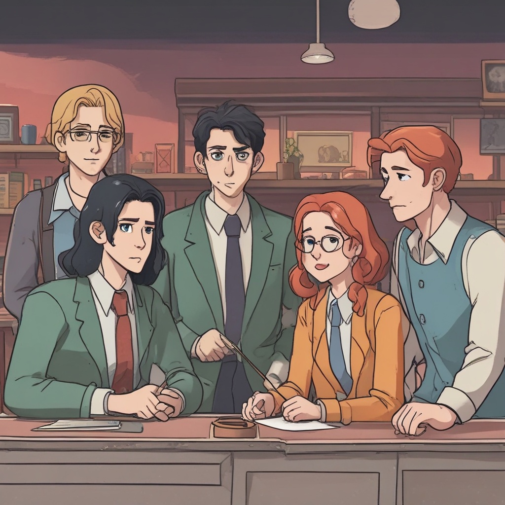 Episode 4 thumbnail showing characters in a scene