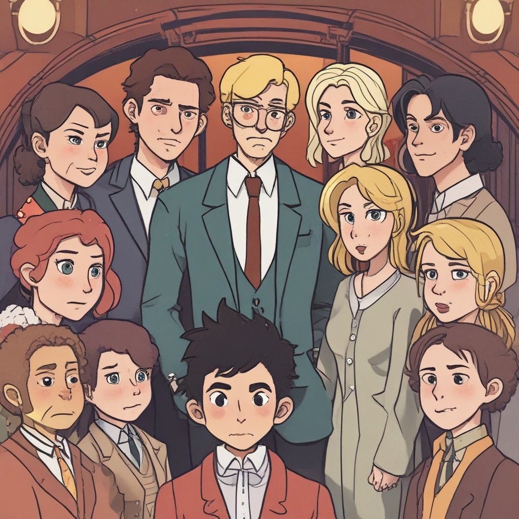 Episode 8 thumbnail showing characters in a scene
